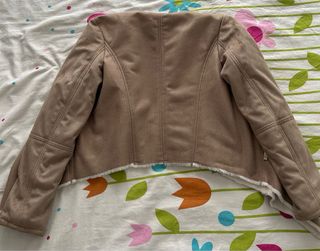 Chaqueta tipo aviador / biker con pelito