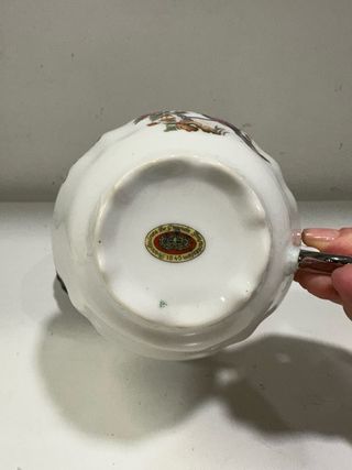 Set tazzina con piattino Porcelaines