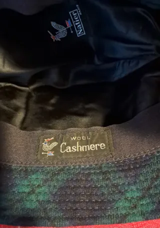 Cappello a quadri uomo