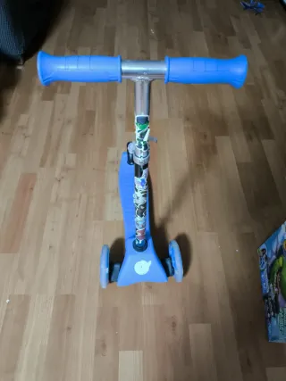 Patinete 3 Ruedas Azul