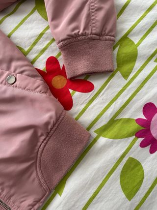 Chaqueta bomber rosa