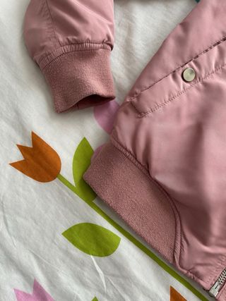 Chaqueta bomber rosa