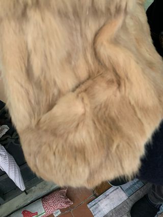 Gilet visone vintage taglia unica