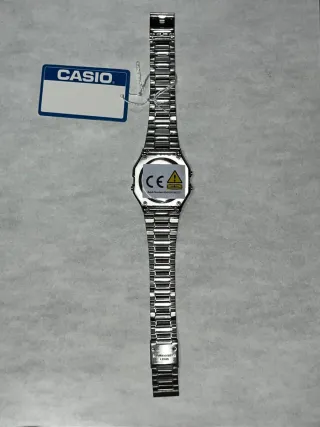 Casio A158W - Reloj Digital Pantalla Roja