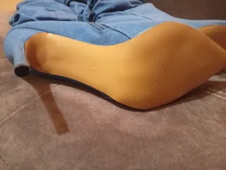 Botas altas vaqueras mujer