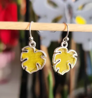 Pendientes Flor natural