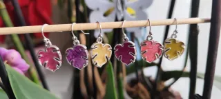 Pendientes Flor natural