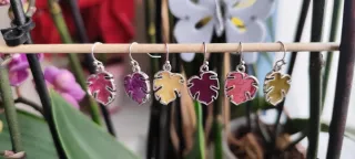 Pendientes Flor natural