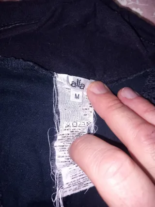 Pantalón premamá negro