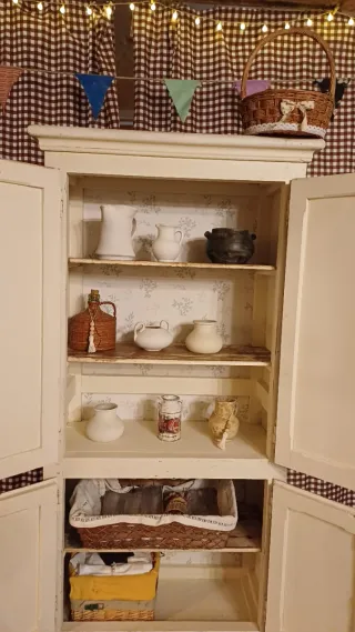 Armario Alacena Madera Antiguo