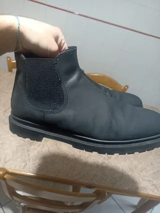 Scarpe Geox Uomo Stivaletti Pelle Neri 43