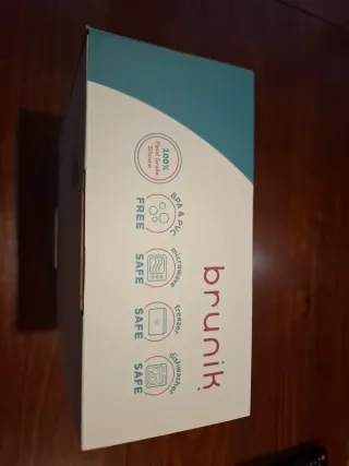 Set alimentación silicona bebé rosa marca Brunik