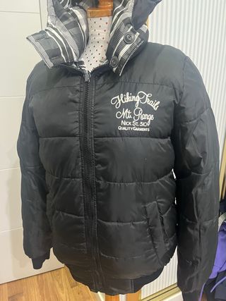 Abrigo reversible plumífero