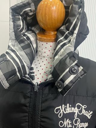 Abrigo reversible plumífero