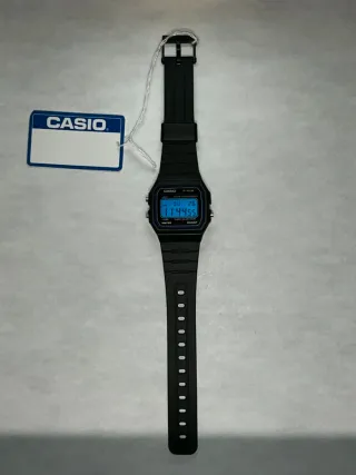 Casio F91W Personalizado Azul