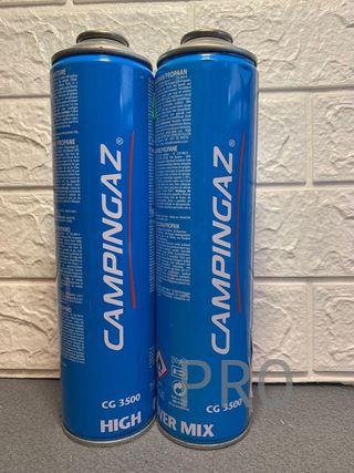 Campingaz Cartucce di gas a valvola CG 350 - Isobutano Mix (2 unità)