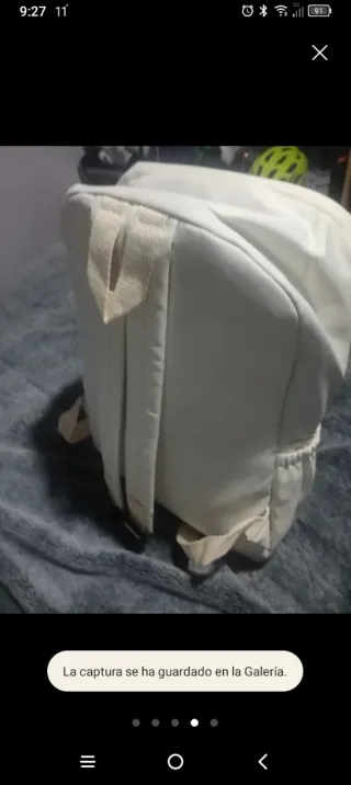 Mochila Beige