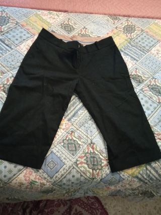 Pinocchietti - bermuda al ginocchio neri