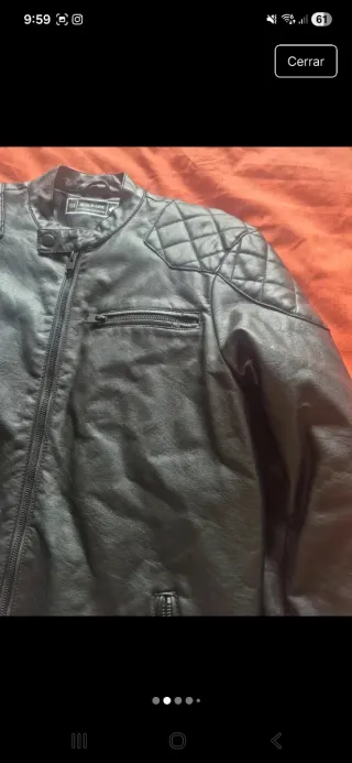 2 Cazadoras polipiel cuero nuevas. 18 euros