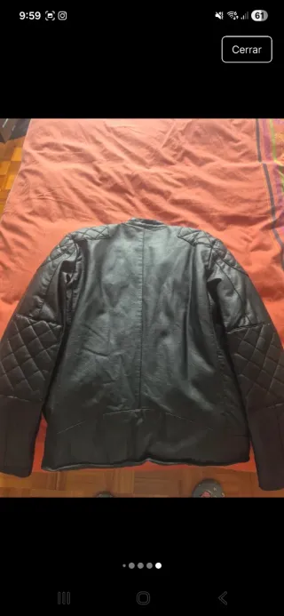 2 Cazadoras polipiel cuero nuevas. 18 euros