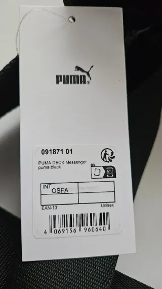 Bolso bandolera Puma negro