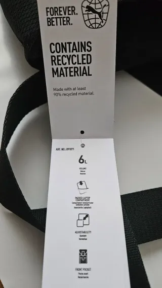 Bolso bandolera Puma negro