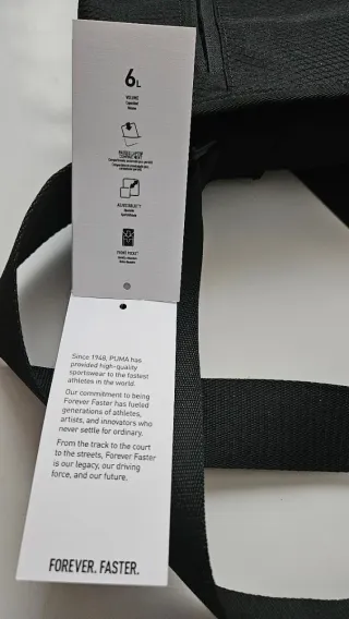 Bolso bandolera Puma negro