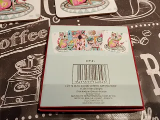 Tazza e 4 sottobicchieri Allen Design