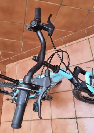 Bicicleta de montaña Rockrider ST 500 24 Azul