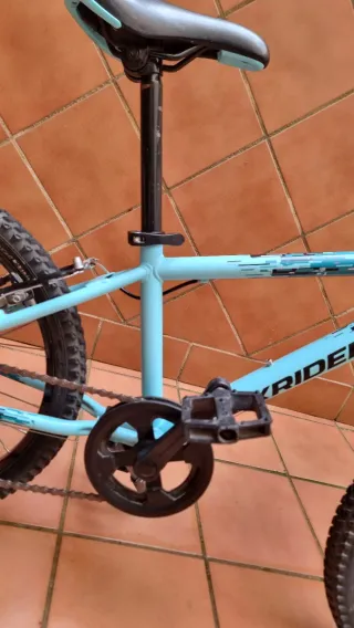 Bicicleta de montaña Rockrider ST 500 24 Azul