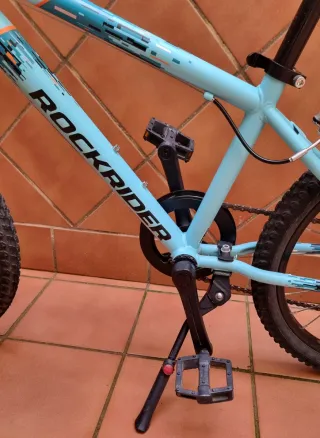 Bicicleta de montaña Rockrider ST 500 24 Azul