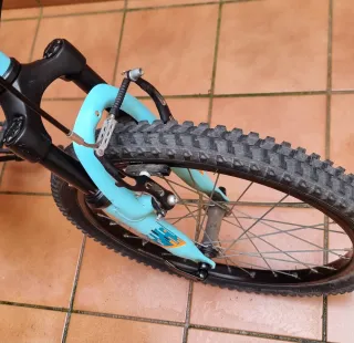 Bicicleta de montaña Rockrider ST 500 24 Azul