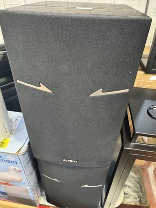 Altavoces GEYGUY Negro