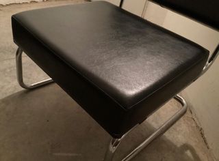 Poltrona Design Bauhaus Vintage Nero