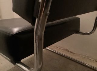 Poltrona Design Bauhaus Vintage Nero