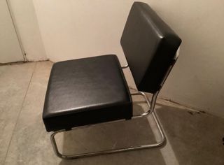 Poltrona Design Bauhaus Vintage Nero