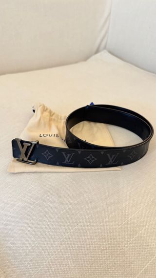 Cintura Louis Vuitton reversibile Nero/Monogram