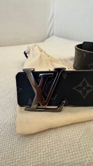 Cintura Louis Vuitton reversibile Nero/Monogram