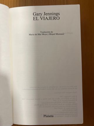 El Viajero (Spanish Edition)