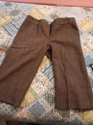 Bermuda invernale marrone