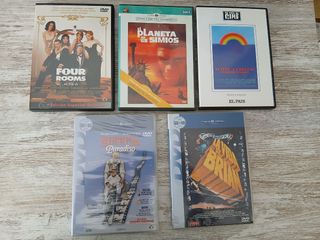 Lote 5 DVDs Cine Clásico
