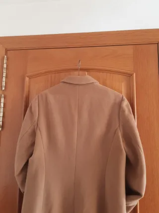 Abrigo de Caramelo paño color camel T=46