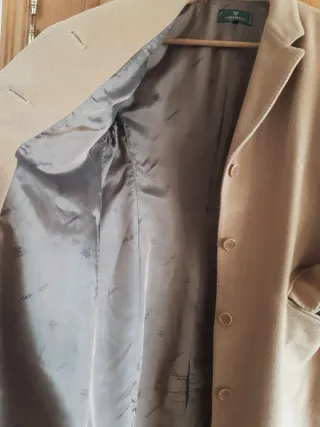 Abrigo de Caramelo paño color camel T=46