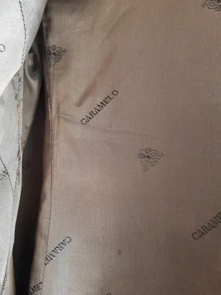 Abrigo de Caramelo paño color camel T=46