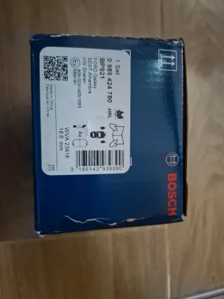 Pastillas Freno Bosch Seat Alhambra