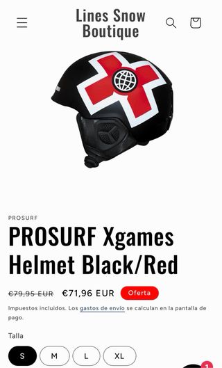 Casco de Snowboard Negro GAMES