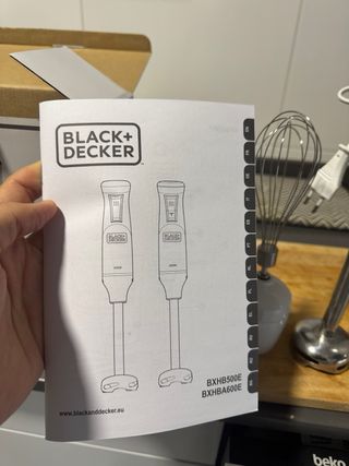 Batidora de mano Black+Decker 600W