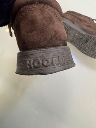 Zapatos Hogan Piel Marrón Mujer