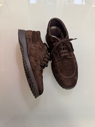 Zapatos Hogan Piel Marrón Mujer