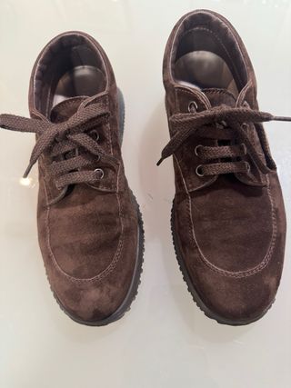 Zapatos Hogan Piel Marrón Mujer